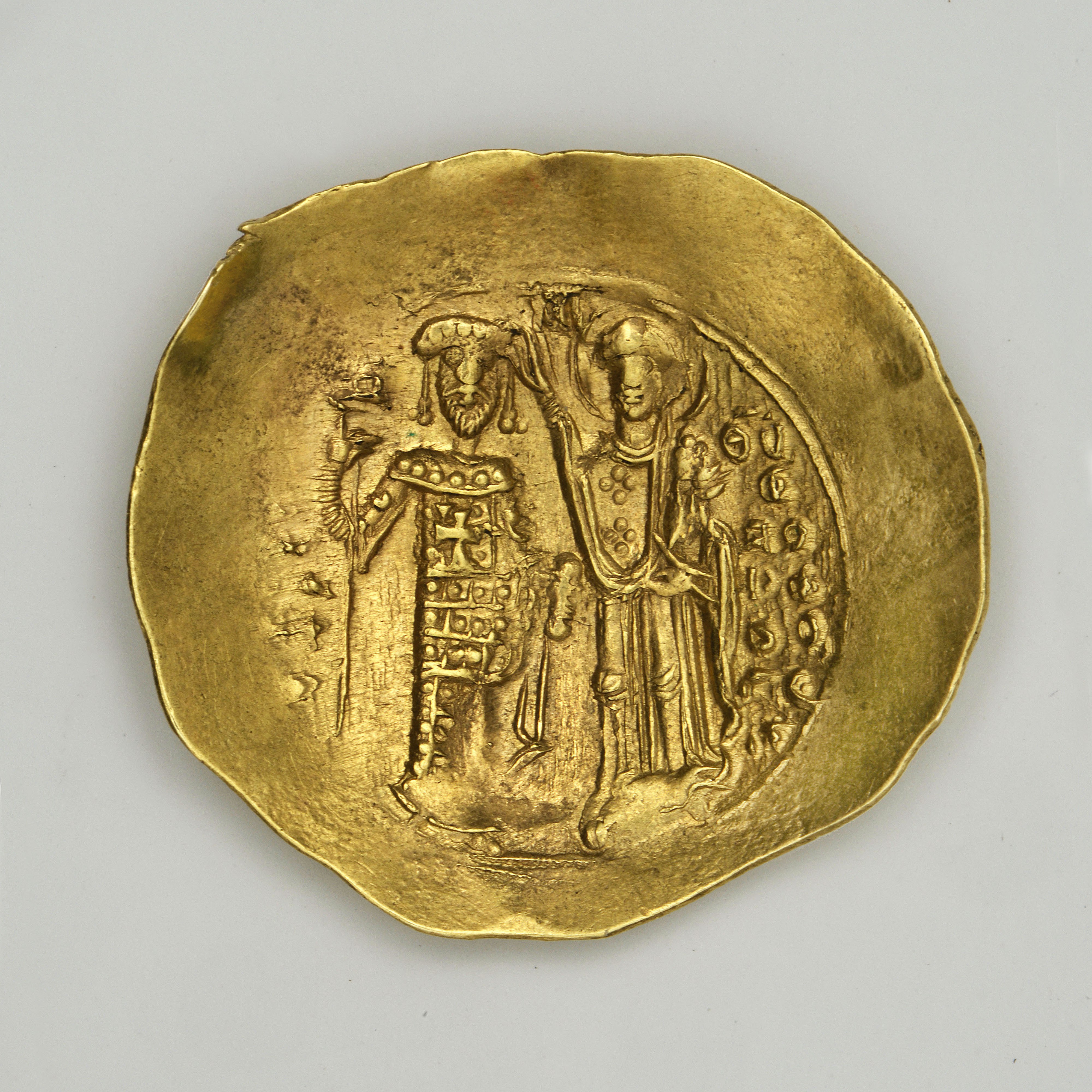 John III Doukas Vatatzes — Nomisma Hyperpyron (Magnesia, 1221), реверс, do_byzant