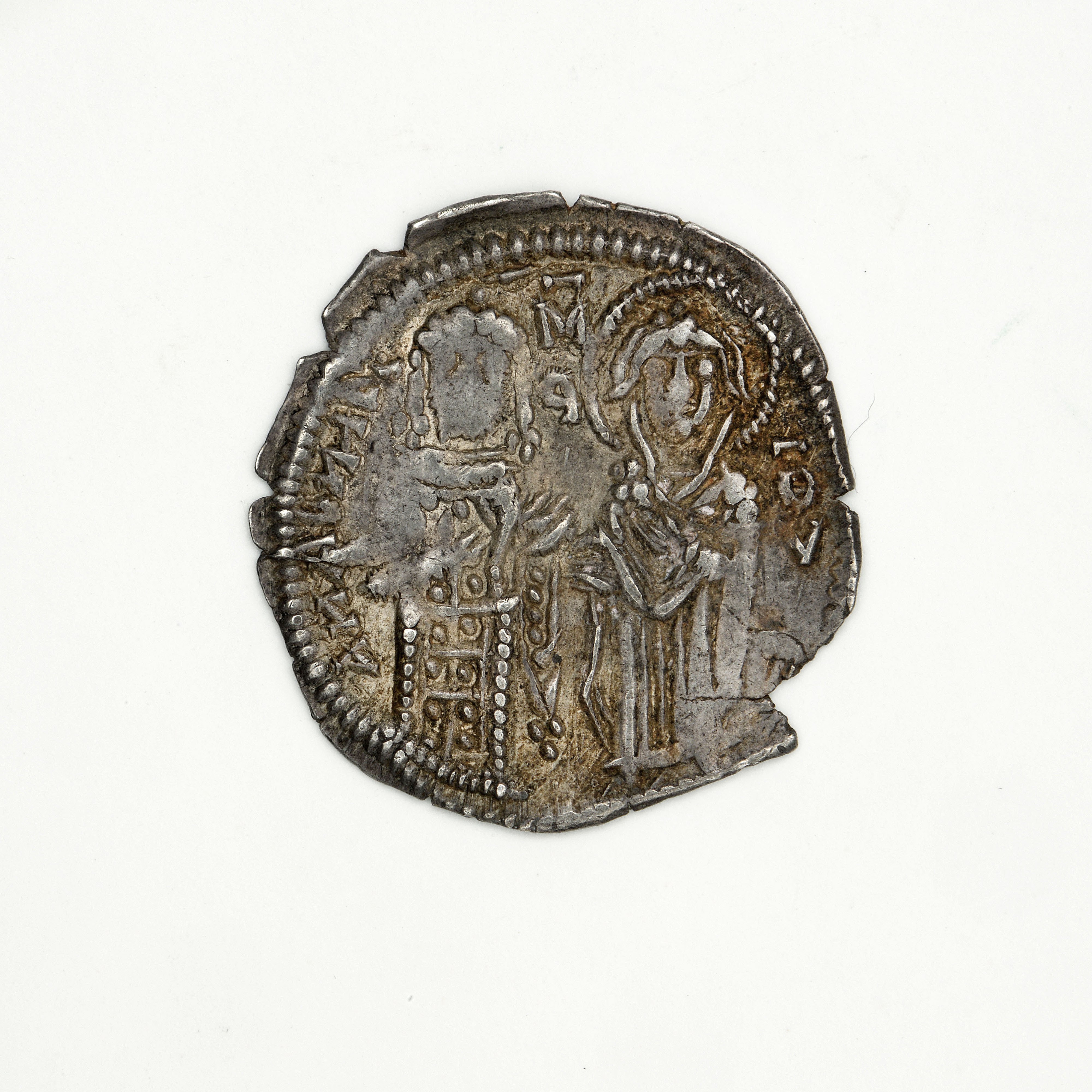 реверс Andronikos III Palaiologos — Half Basilikon (Constantinople, 1328)