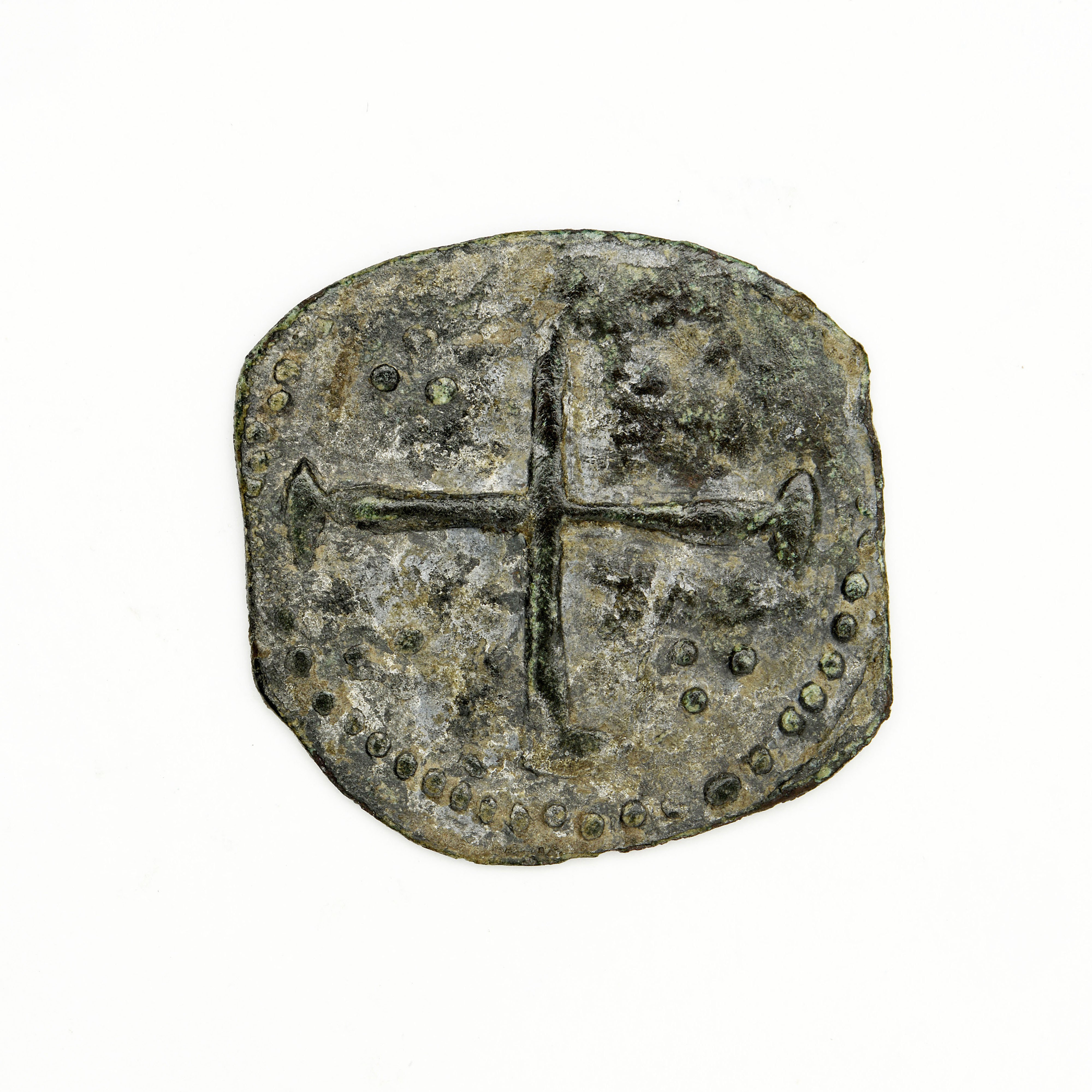 Ivan Shishman (Bulgaria) — Coin (Uncertain Value) (Turnovo, 1371), аверс, Dumbarton Oaks — византийские монеты