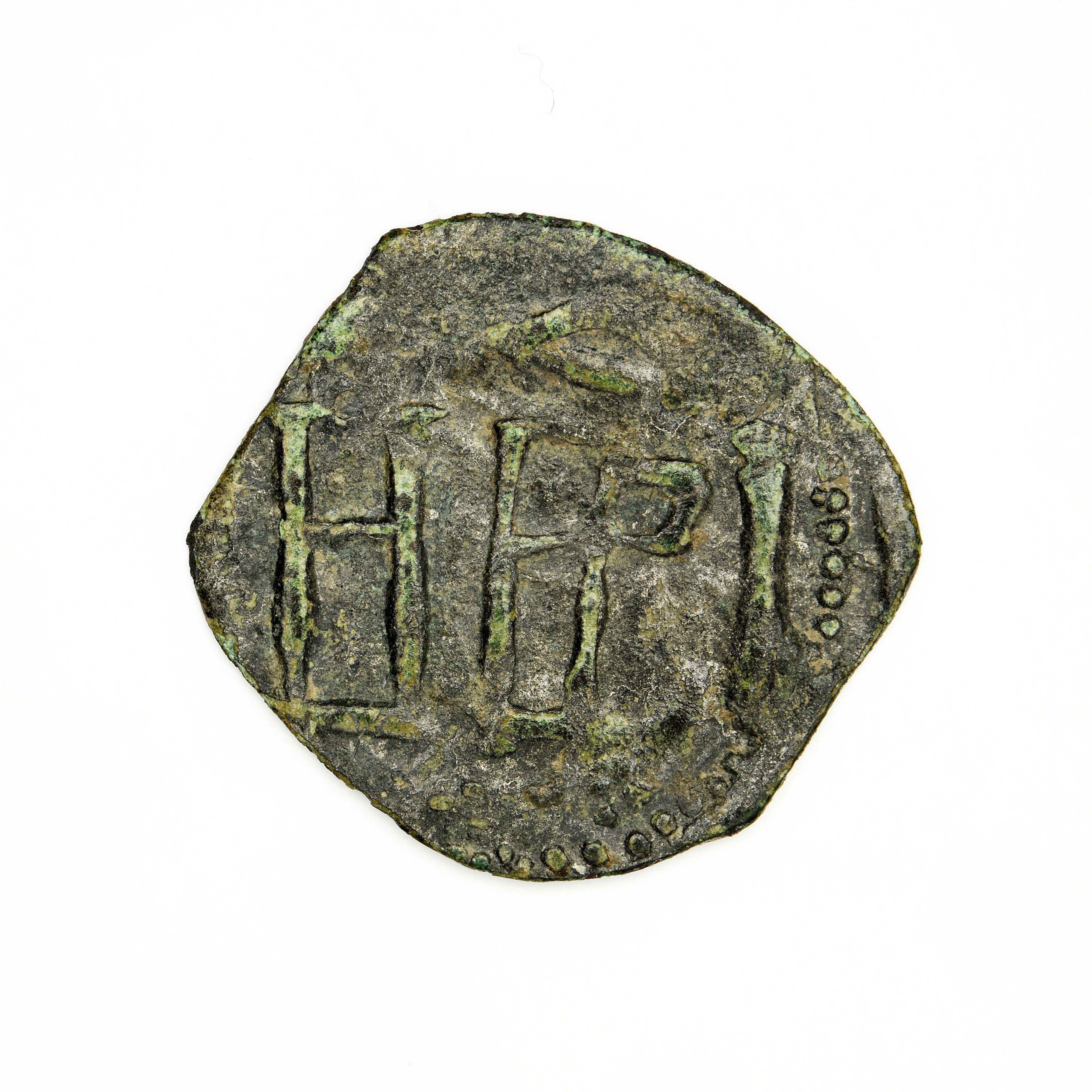 Ivan Shishman (Bulgaria) — Coin (Uncertain Value) (Turnovo, 1371), реверс, Dumbarton Oaks — византийские монеты