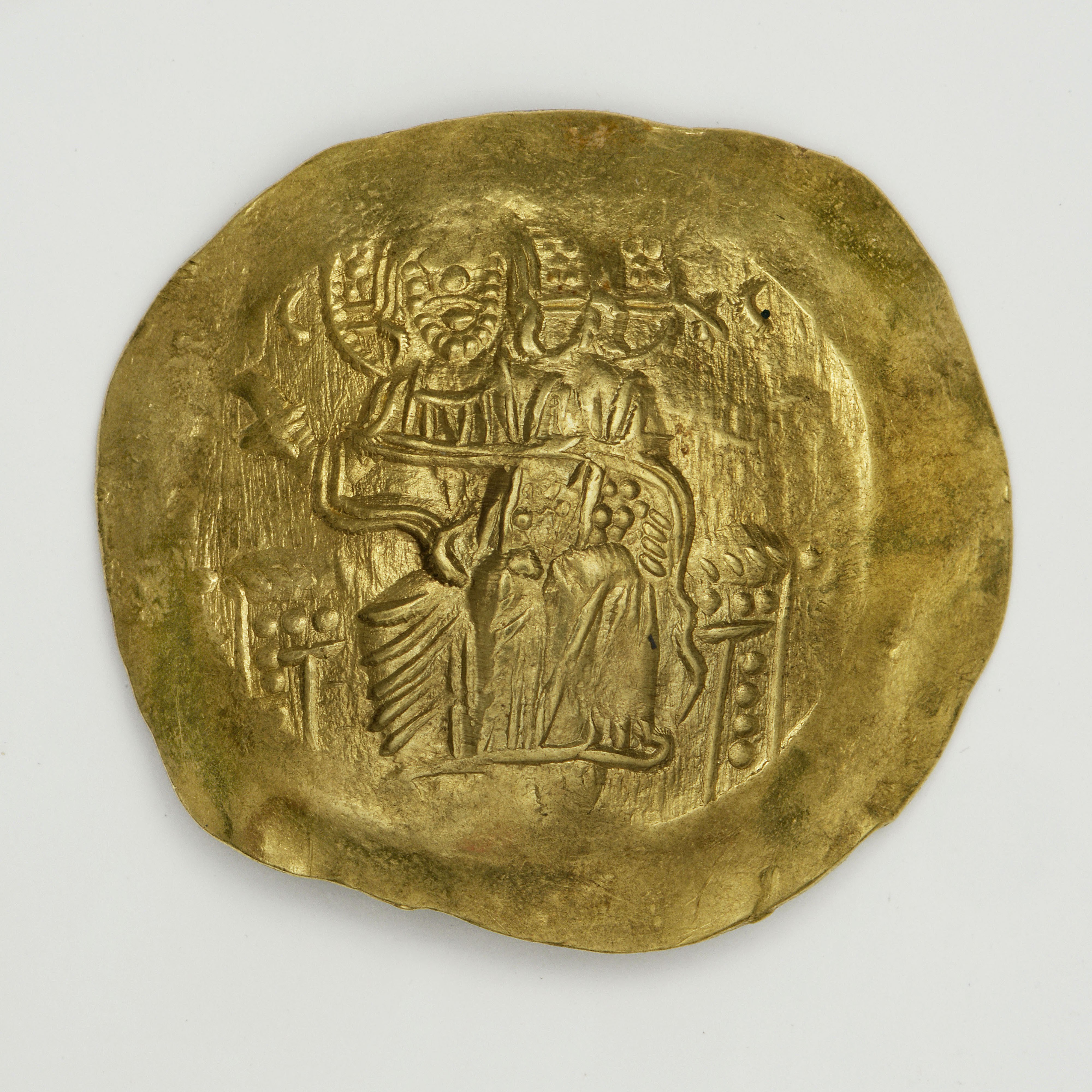 John III Doukas Vatatzes — Nomisma Hyperpyron (Magnesia, 1221), аверс, do_byzant