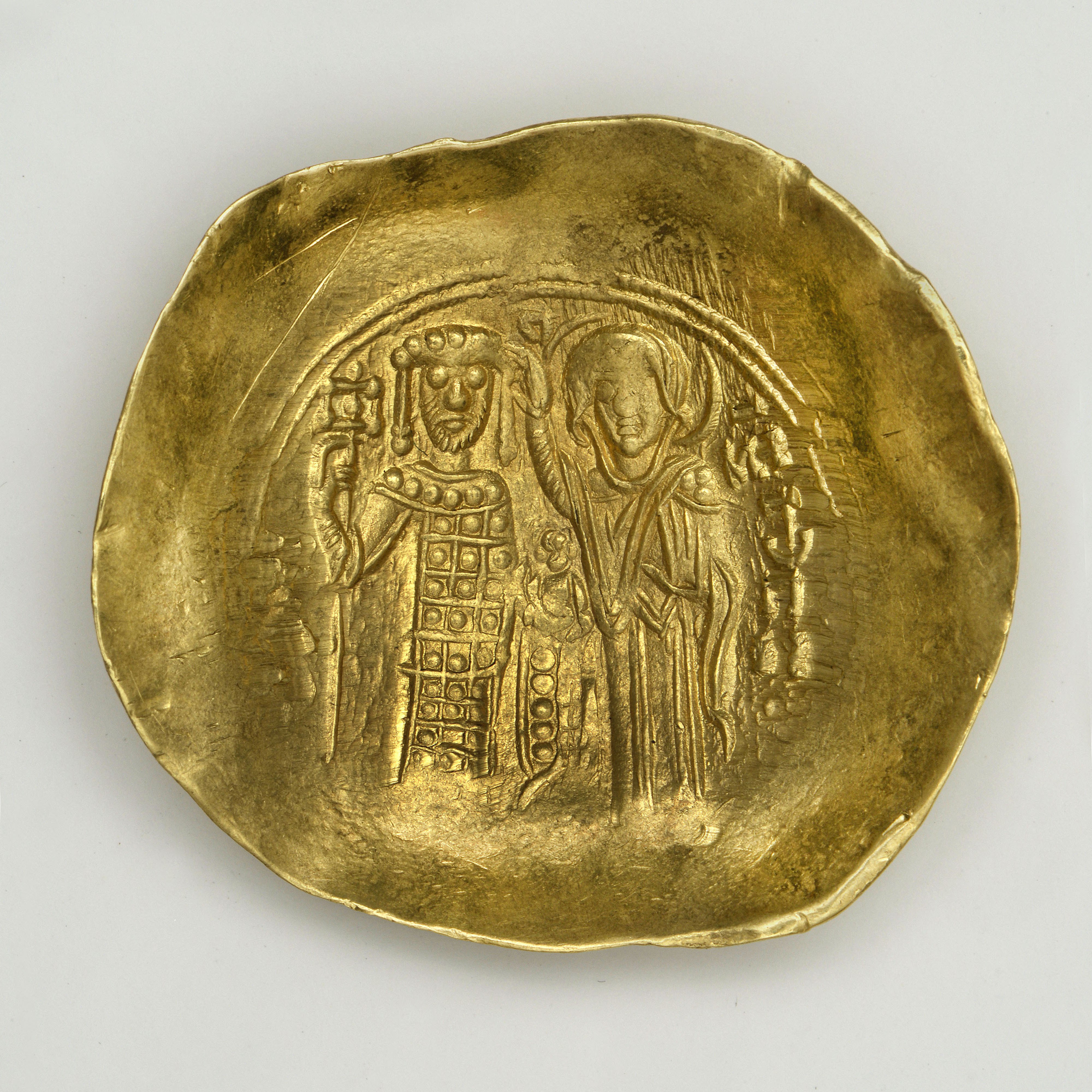 John III Doukas Vatatzes — Nomisma Hyperpyron (Magnesia, 1221), реверс, do_byzant