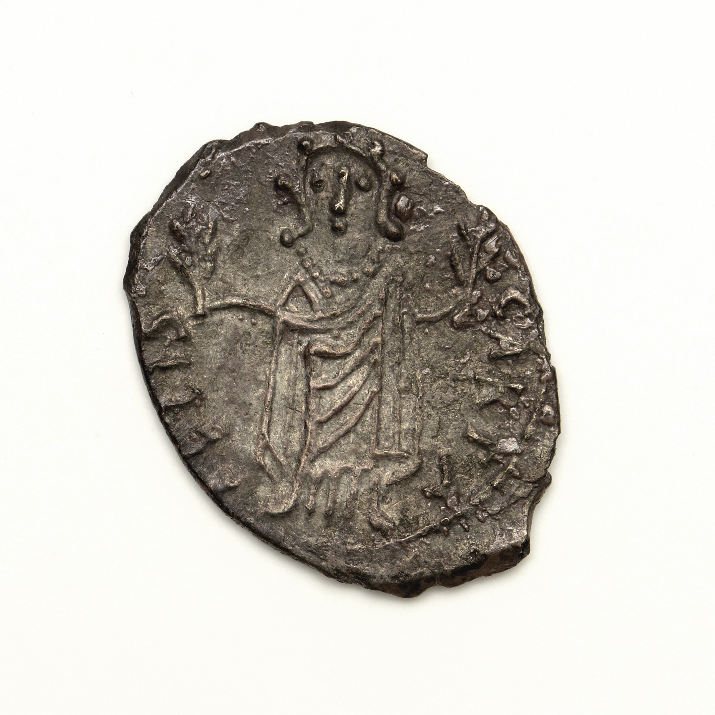реверс Justin II — Light Half Siliqua (Carthage, 565)