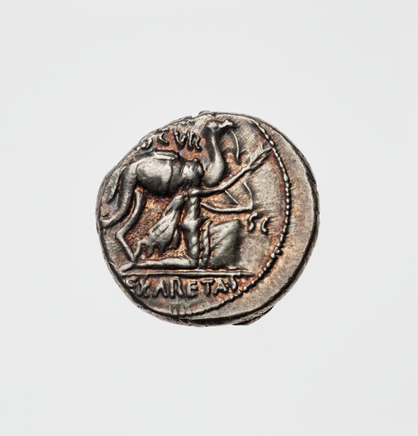 RRC 422/1a, аверс, getty