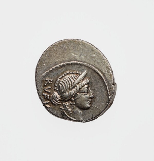 RRC 463/3, аверс, getty