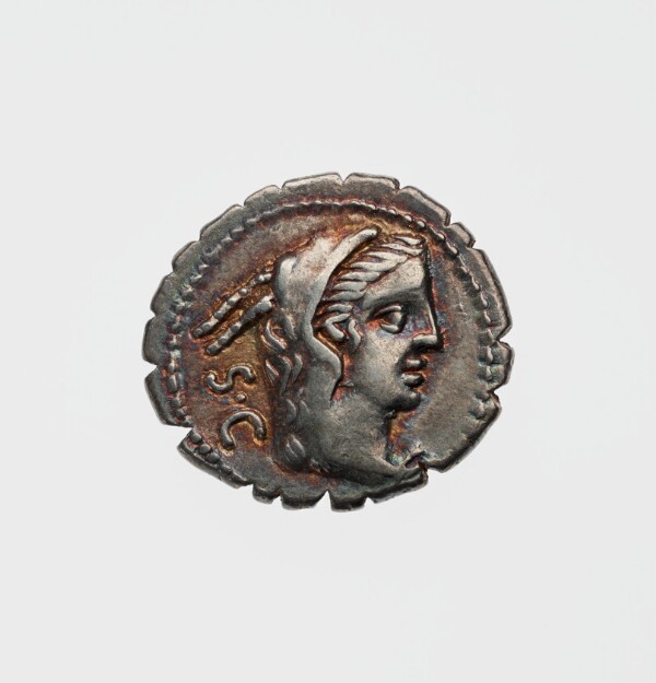 RRC 379/2, аверс, getty