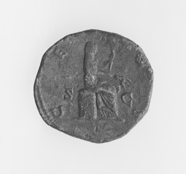 RIC III Marcus Aurelius 1728, реверс, getty