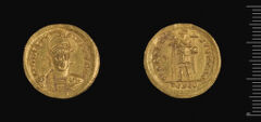RIC X Theodosius II (East) 362, Художественные музеи Гарварда
