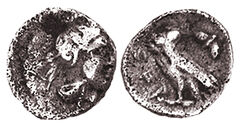 реверс Yehud Coinage 8