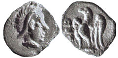 реверс Yehud Coinage 34