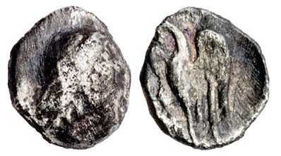 аверс Yehud Coinage 37b