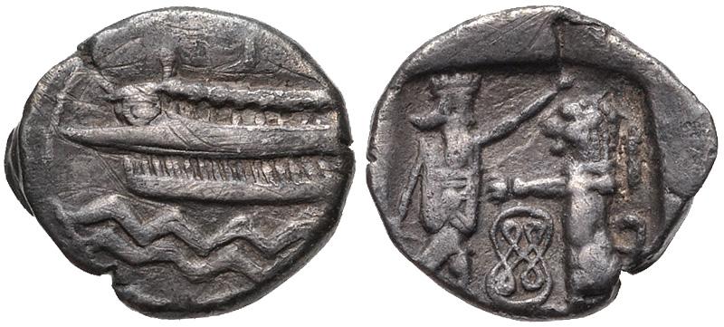 obverse Samarian Coinage SID.ST 2